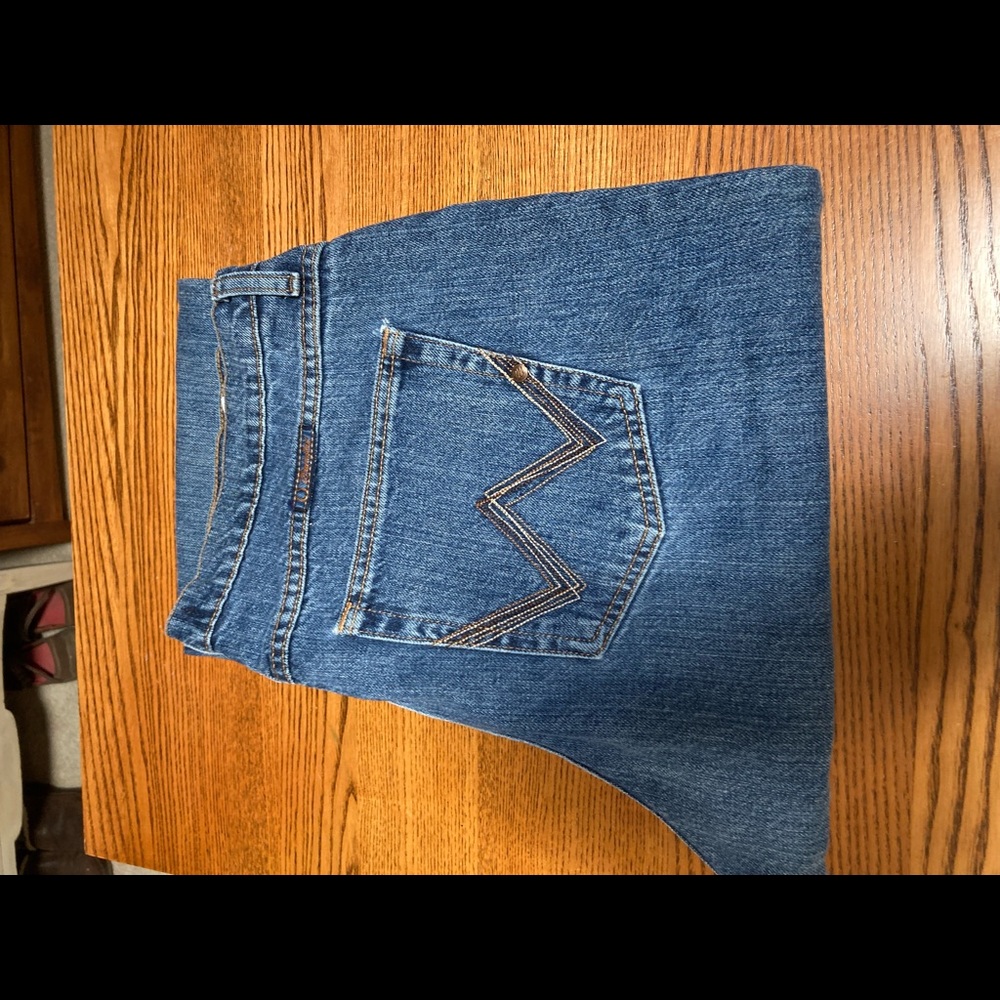 TWO great pairs of Wrangler jeans!!